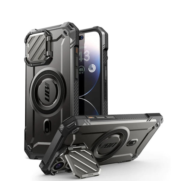 Husa iPhone 16 Supcase Unicorn Beetle XT MagSafe - Negru