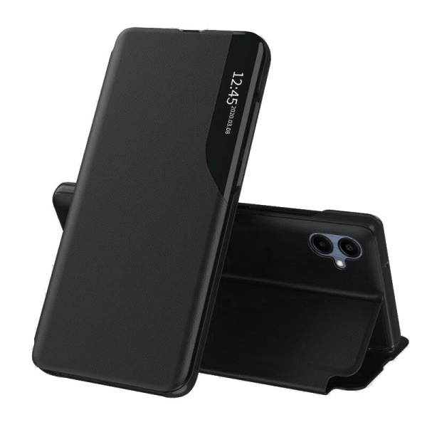 Husa Samsung Galaxy A06 Eco Leather View flip tip carte - Negru