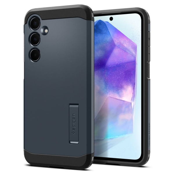 Husa Samsung Galaxy A55 5G Spigen Tough Armor - Albastru