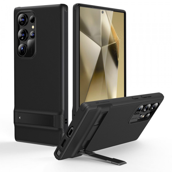 Husa Samsung Galaxy S24 Ultra ESR Air Shield Boost Kickstand, Black