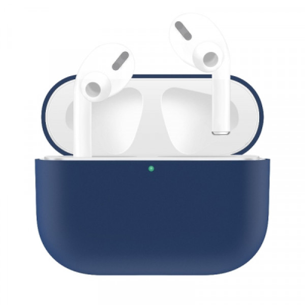 Husa Silicon AirPods Pro Albastru