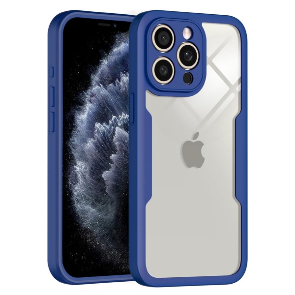 [Pachet 360°] Husa + folie iPhone 11 Pro Max Techsuit ColorVerse, Blue