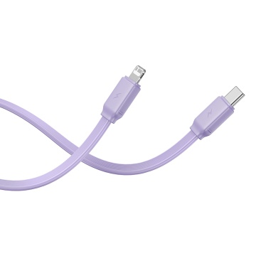 Acumulator Extern 2x Lightning, 3x Type-C, 2x USB, 22.5W, 10000mAh + Cablu Type-C, 30cm - Baseus Qpow Pro+ (P10055003513-00) - Purple - Img 6