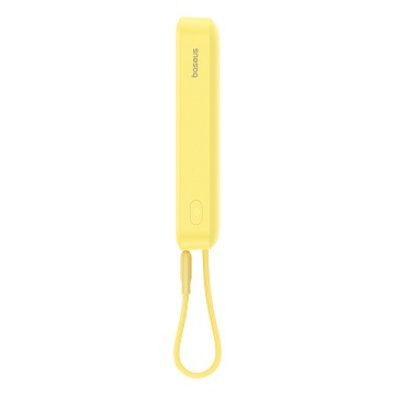 Acumulator Extern MagSafe, USB-C, Lightning, 30W, 10000mAh - Baseus Magnetic Mini (P1002210BY23-00) - Yellow - Img 3