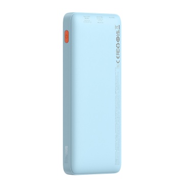 Acumulator Extern USB, Type-C, Micro-USB, 20W, 10000mAh + Cablu Type-C - Baseus Airpow (P10022801313-00) - Galaxy Blue - Img 2