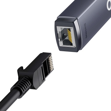 Adaptor Etherne la Type-C Baseus, 100Mbps, WKQX000213- Gri - Img 3