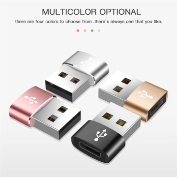 Adaptor Techsuit Type-C La USB OTG, Transfer De Date, Incarcare Rapida 3A - Negru - Img 7
