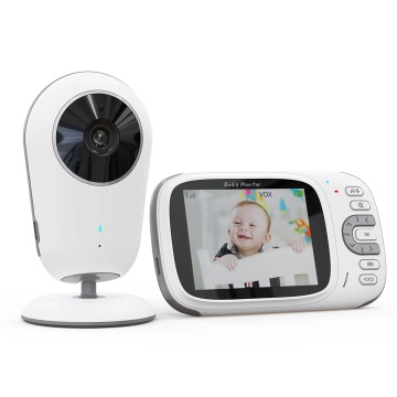 Baby monitor pentru supraveghere bebe Techsuit, VB609 - Alb - Img 1