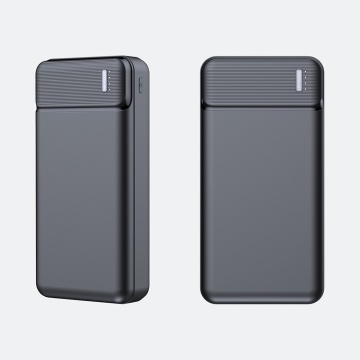 Baterie Externa Techsuit (PB-N2) - USB dublu, lumini LED pentru starea de alimentare, 20000 mAh - negru - Img 5