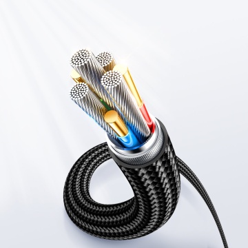 Cablu date tip C Fast Charge JoyRoom, 100W, 1.2m, S-CC100A4 - Negru - Img 7