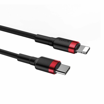 Cablu date Type-C, Lightning Baseus, 18W, 1m, CATLKLF-91- Negru - Img 4
