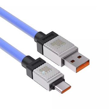 Cablu Super Fast Charging USB-C PD100W Baseus, 2m, CAKW000703- Albastru - Img 7