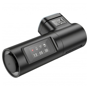 Camera auto DashCam pentru masina cu prindere parbriz Hoco DV1 - Negru - Img 4