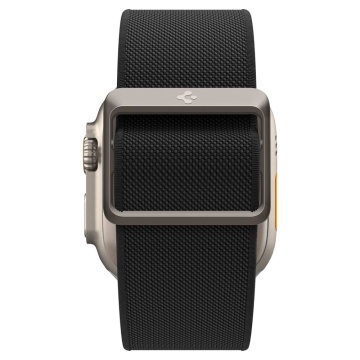 Curea Apple Watch 1/2/3/4/5/6/7/8/9/10/SE/SE 2/Ultra/Ultra 2 (42/44/45/46/49mm) Spigen Fit Lite Ultra - Negru - Img 2