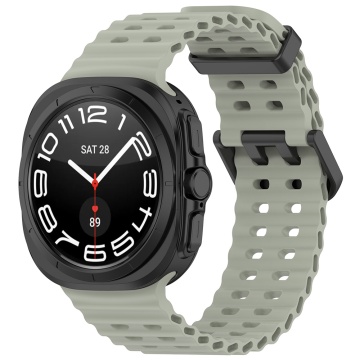 Curea Samsung Galaxy Watch Ultra 47mm Techsuit, W062 - Gri Deschis - Img 1