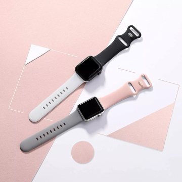 Curea (W031)Techsuit - Apple Watch 1/2/3/4/5/6/7/8/9/10/SE/SE 2 (38/40/41/42mm) - Roz - Img 5