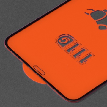 Folie pentru iPhone XS Max / iPhone 11 Pro Max - Techsuit 111D Full Cover / Full Glue Glass - Negru - Img 3