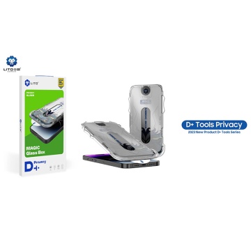 Folie sticla iPhone 11 Pro Max Lito Magic Glass Box D+ Tools, Privacy - Img 5