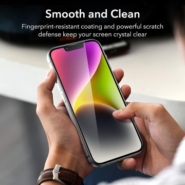 Folie sticla iPhone 13 Pro Max ESR Screen Shield, Transparenta - Img 2