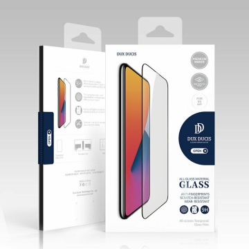 Folie sticla iPhone 14 Plus Dux Ducis Tempered Glass - Black - Img 5