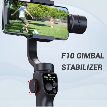 Gimbal pentru telefon cu face tracking si tripod Techsuit F10 - Negru - Img 3