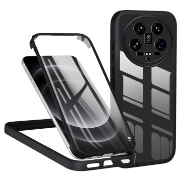 Husa 360° Xiaomi 14 Ultra Techsuit ColorVerse - Negru - Img 1