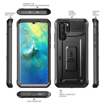 Husa Huawei P30 Pro Supcase Unicorn Beetle Pro - Negru - Img 8