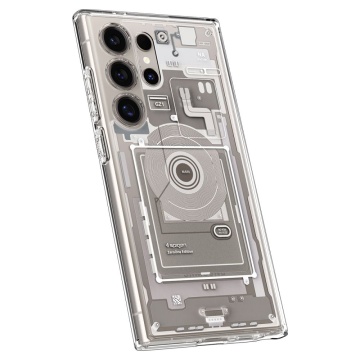 Husa Husa Samsung Galaxy S24 Ultra Spigen Ultra Hybrid Zero One - Natural Titanium - Img 4
