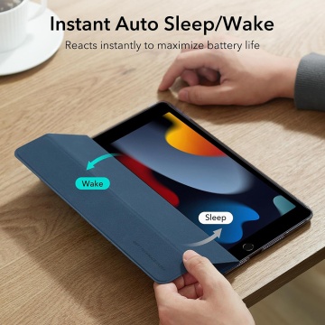 Husa iPad 7 10.2" (2019) ESR Ascend Trifold - Albastru - Img 4