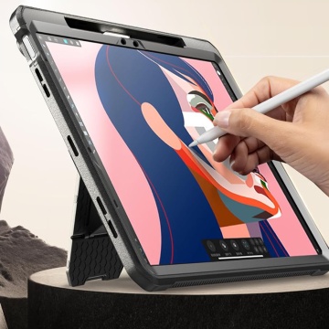 Husa iPad Air 11 (2024) Supcase Unicorn Beetle Pro, Negru - Img 4