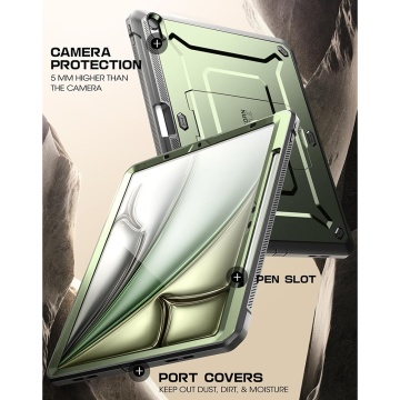 Husa iPad Air 11 (2024) Supcase Unicorn Beetle Pro, Verde - Img 5