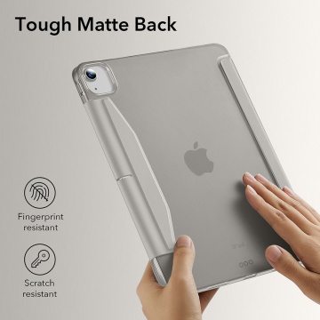 Husa iPad Air 13 (2024) ESR Ascend Trifold - Gri Frost - Img 3