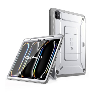 Husa iPad Pro 11 (2024) Supcase Unicorn Beetle Pro - Alb - Img 1