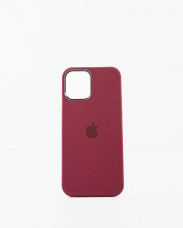 Husa Iphone 12 Pro din silicon Plum MagSafe - Img 1