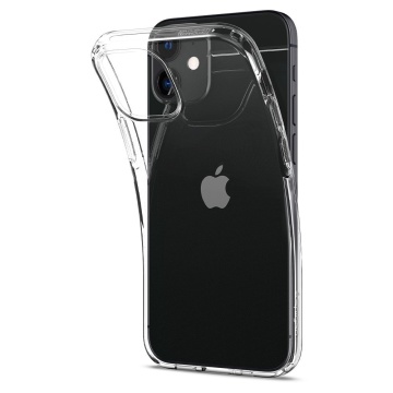 Husa iPhone 12 Pro Spigen Liquid Crystal - Transparenta - Img 5