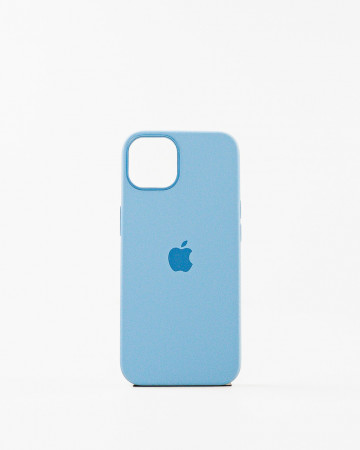 Husa Iphone 13 din silicon Albastru 1 MagSafe - Img 1