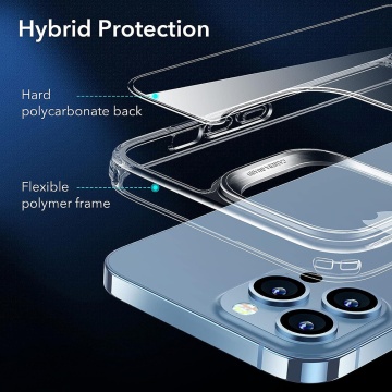Husa iPhone 13 Pro ESR Air Shield Boost Kickstand - Transparent - Img 5