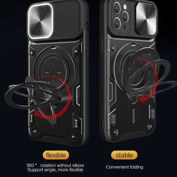Husa iPhone 13 Pro Techsuit CamGuard Pro - Rosu - Img 3