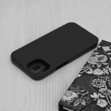Husa iPhone 14 Eco Leather View flip tip carte, Black - Img 4