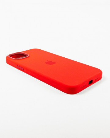 Husa Iphone 14 Plus din silicon Rosie MagSafe - Img 4