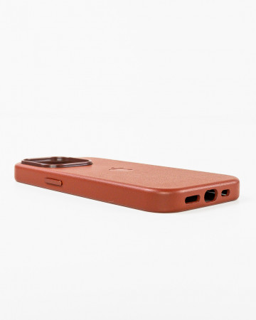 Husa Iphone 14 Pro din piele naturala Umber MagSafe - Img 4