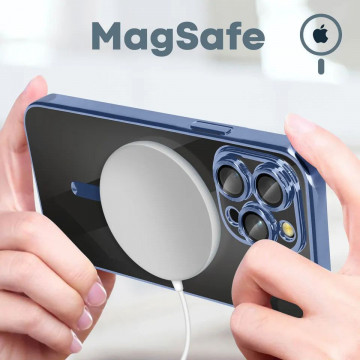 Husa Iphone 14 Pro Max MagSafe Baby Blue - Img 5
