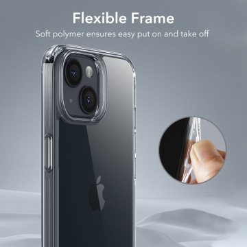 Husa iPhone 15 ESR Ice Shield - Transparenta - Img 2
