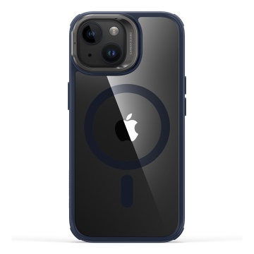 Husa iPhone 15 Plus - Clear Dark Blue - Img 4