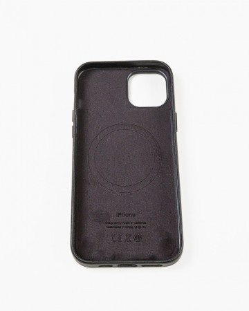 Husa Iphone 15 Plus din piele naturala Neagra MagSafe - Img 5