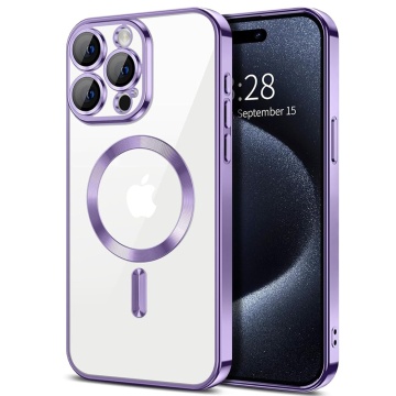 Husa iPhone 15 Pro Max, MagSafe - Violet - Img 1