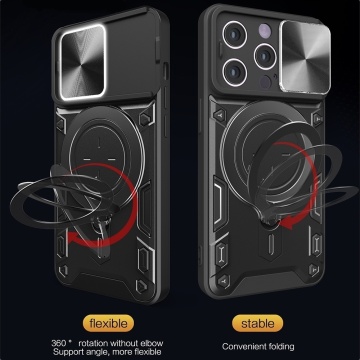 Husa iPhone 15 Pro Techsuit CamGuard Pro - Negru - Img 3