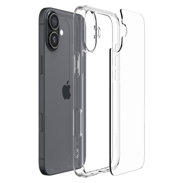 Husa iPhone 16 Plus Spigen Ultra Hybrid - Transparent - Img 2