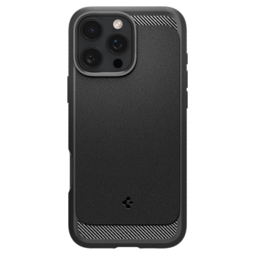 Husa iPhone 16 Pro Max Spigen Rugged Armor MagSafe - Negru - Img 5