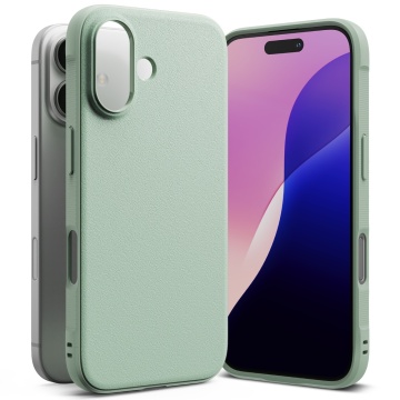 Husa iPhone 16 Ringke Onyx - Verde Menta - Img 4